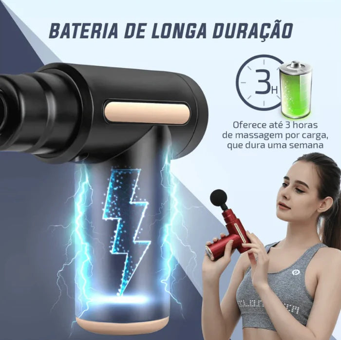 Massageador Elétrico 4 em 1