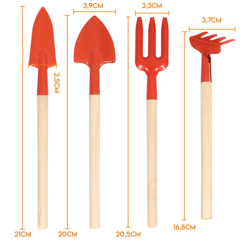 Mini Kit de Ferramentas para Jardinagem