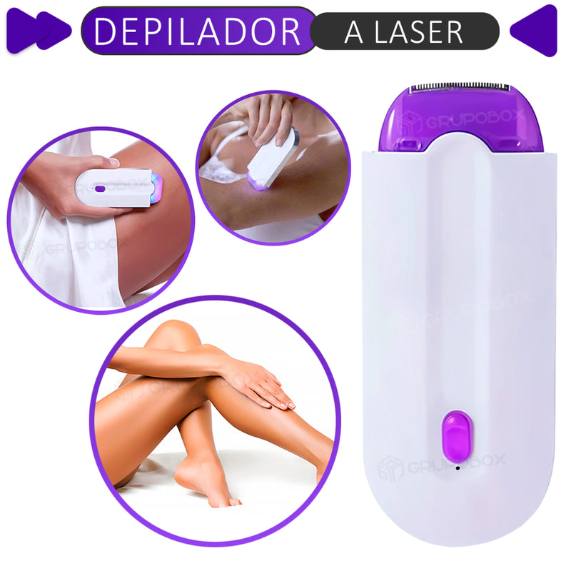 Depilador Facial e Corporal Recarregável