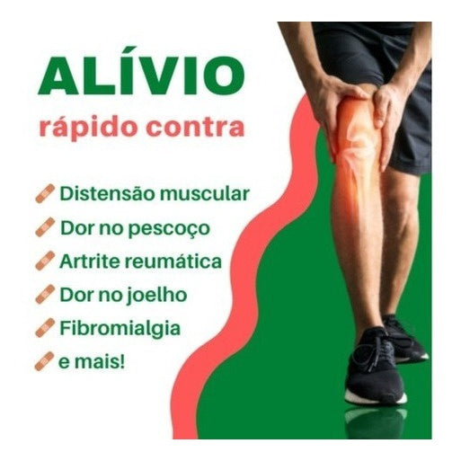 Kit 50 Adesivos Power Knee Alivio De Dores