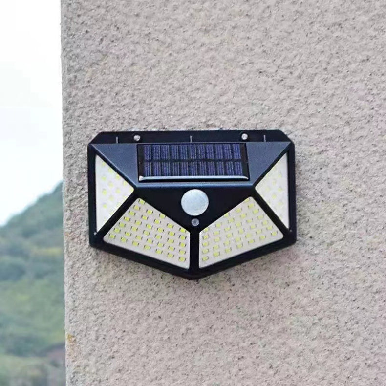 2 Luminária Solar 100 Led Com Sensor