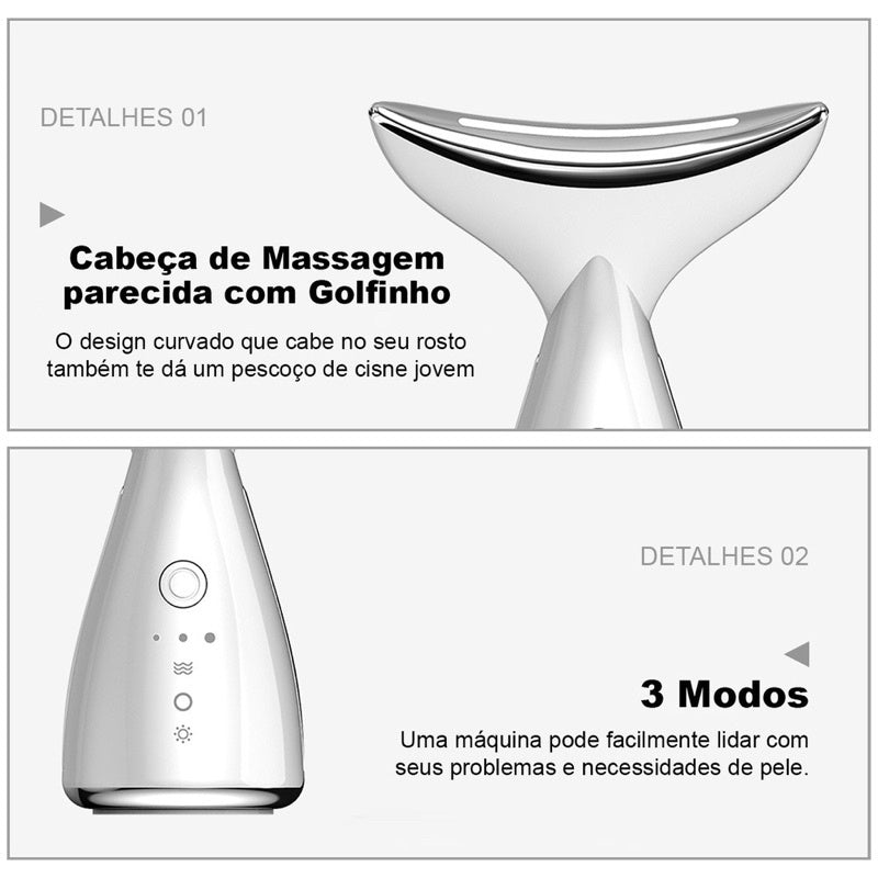 Massageador Rejuvenescedor Com LED